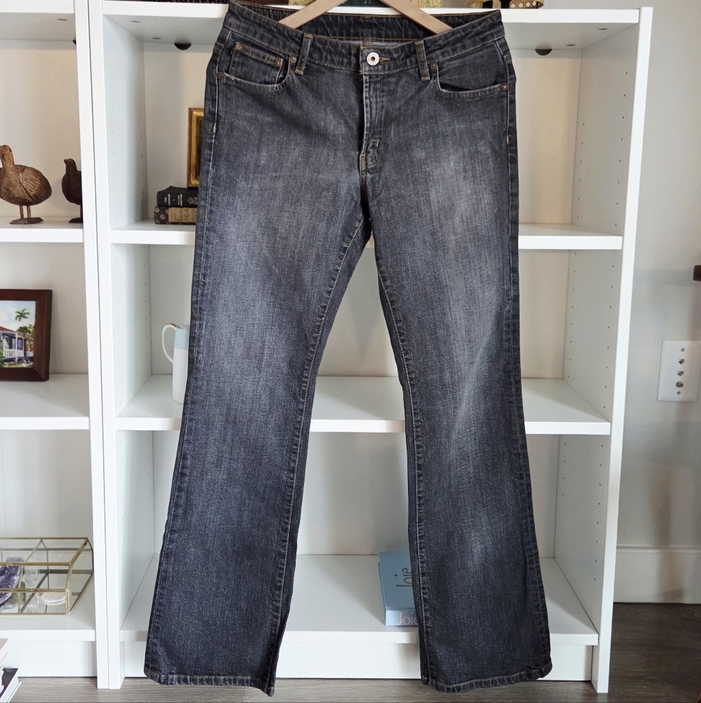 Polo Ralph Lauren Kelly Dark Wash Bootcut Stretch Jeans Womens Size 10